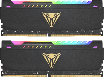 Patriot Viper Steel RGB DIMM Kit 16GB, DDR4-3200, CL16-20-20-40