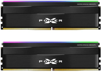 Silicon Power XPOWER Zenith RGB black UDIMM 64GB Kit, DDR5-6000, CL30-38-38-96