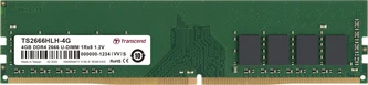 Transcend DIMM 4GB, DDR4-2666, CL19-19-19