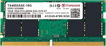 Transcend JetRam SO-DIMM 16GB, DDR5-5600, CL46, on-die ECC