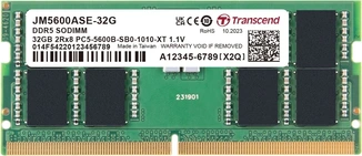 Transcend JetRam SO-DIMM 32GB, DDR5-5600, CL46