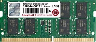 Transcend SO-DIMM 8GB, DDR4-2400, CL17, 2RX8