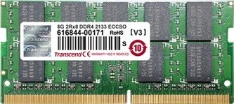 Transcend SO-DIMM 16GB, DDR4-2133, CL15-15-15, ECC