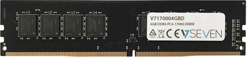 V7 UDIMM 4GB, DDR4-2133, CL15-15-15