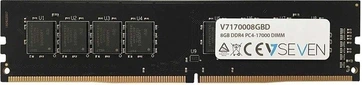 V7 UDIMM 8GB, DDR4-2133, CL15-15-15, 2R