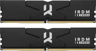 goodram IRDM BLACK SILVER DIMM Kit 32GB, DDR5-6000, CL30-36-36-76, on-die ECC