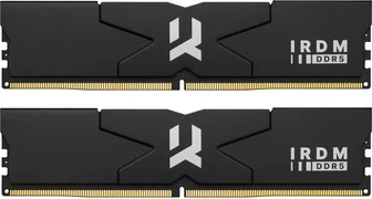 goodram IRDM BLACK SILVER DIMM Kit 64GB, DDR5-6800, CL34-44-44-108, on-die ECC