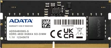 ADATA SO-DIMM 8GB, DDR5-4800, CL40, on-die ECC