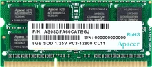 Apacer SO-DIMM 8GB, DDR3L-1600, CL11, 2R