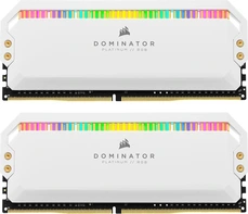 Corsair Dominator Platinum RGB White UDIMM 16GB Kit, DDR4-3200, CL16-18-18-36