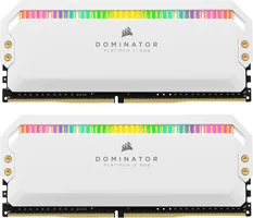 Corsair Dominator Platinum RGB White DIMM Kit 16GB, DDR4-3200, CL16-20-20-38