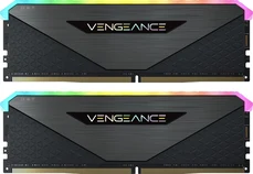 Corsair Vengeance RGB RT Gunmetal UDIMM 16GB Kit, DDR4-3200, CL16-20-20-38