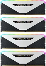 Corsair Vengeance RGB RT White UDIMM 32GB Kit, DDR4-3600, CL18-22-22-42
