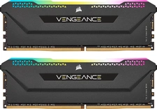 Corsair Vengeance RGB PRO SL черный DIMM Kit 64GB, DDR4-3600, CL18-22-22-42