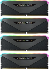 Corsair Vengeance RGB RT Gunmetal UDIMM 128GB Kit, DDR4-3200, CL16-20-20-38
