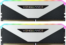 Corsair Vengeance RGB RT White UDIMM 16GB Kit, DDR4-3600, CL18-22-22-42