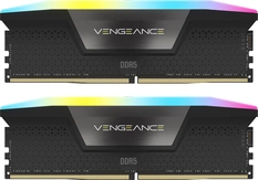 Corsair Vengeance RGB черный DIMM Kit 16GB, DDR5-5200, CL40-40-40-77