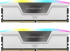 Corsair Vengeance RGB белый DIMM Kit 32GB, DDR5-6200, CL36-39-39-76