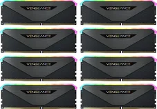 Corsair Vengeance RGB RT Gunmetal DIMM Kit 256GB, DDR4-3600, CL18-22-22-42