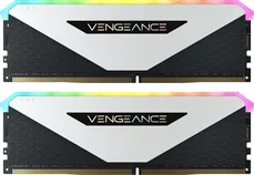 Corsair Vengeance RGB RT White DIMM Kit 64GB, DDR4-3200, CL16-20-20-38