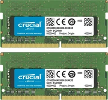 Crucial SO-DIMM 64GB Kit, DDR4-3200, CL22-22-22, 2RX8