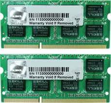 G.Skill SL Series SO-DIMM Kit 8GB, DDR3L-1600, CL9-9-9-28