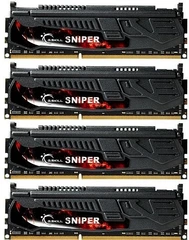 G.Skill Sniper DIMM Kit 16GB, DDR3-2400, CL11-13-13-31