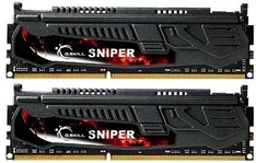 G.Skill Sniper DIMM Kit 16GB, DDR3-1866, CL10-11-10-30