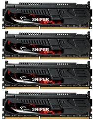 G.Skill Sniper UDIMM 32GB Kit, DDR3-2133, CL10-12-12-31, 2R