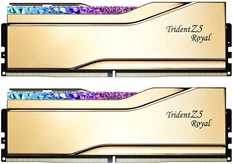 G.Skill Trident Z5 Royal RGB Gold UDIMM 48GB Kit, DDR5-8400, CL40-52-52-134