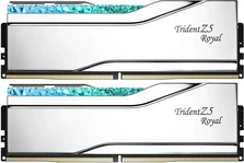 G.Skill Trident Z5 Royal RGB Silver DIMM Kit 32GB, DDR5-7600, CL36-46-46-121