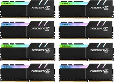G.Skill Trident Z RGB UDIMM 64GB Kit, DDR4-2400, CL15-15-15-35