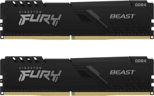 Kingston FURY Beast UDIMM 32GB Kit, DDR4-3200, CL16-18-18, 2RX8