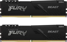Kingston FURY Beast UDIMM 32GB Kit, DDR4-3200, CL16-20-20, 1RX8