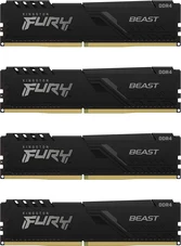 Kingston FURY Beast DIMM Kit 64GB, DDR4-3200, CL16-18-18