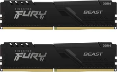 Kingston FURY Beast DIMM Kit 16GB, DDR4-3000, CL15-17-17