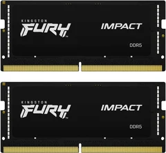 Kingston FURY Impact SO-DIMM 32GB Kit, DDR5-5600, CL40-40-40, 1RX8