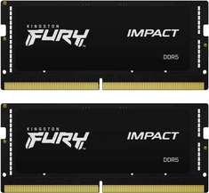 Kingston FURY Impact SO-DIMM 64GB Kit, DDR5-5600, CL40-40-40, 2RX8