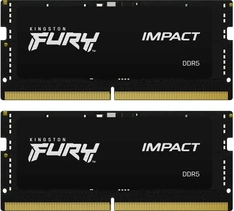 Kingston FURY Impact SO-DIMM 32GB Kit, DDR5-6000, CL38-38-38, 1RX8