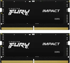 Kingston FURY Impact SO-DIMM 32GB Kit, DDR5-6400, CL38-40-40, 1RX8