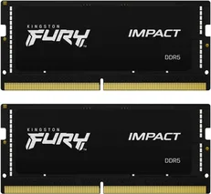Kingston FURY Impact SO-DIMM Kit 64GB, DDR5-5600, CL40-40-40, on-die ECC