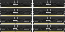 Kingston FURY Renegade Pro RDIMM Kit 256GB, DDR5-6800, CL34-44-44, reg ECC, on-die ECC