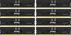 Kingston FURY Renegade Pro RDIMM Kit 256GB, DDR5-6000, CL32-38-38, reg ECC, on-die ECC
