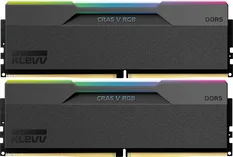 Klevv Cras V RGB DIMM Kit 32GB, DDR5-6400, CL32-38-38-78, on-die ECC
