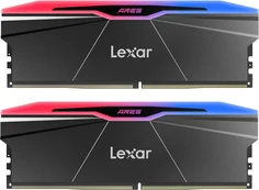 Lexar ARES Gen2 RGB UDIMM 32GB Kit, DDR5-6000, CL26-36-36-68