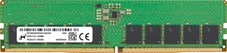 Micron UDIMM 16GB, DDR5-4800, CL40-39-39, 1RX8, ECC
