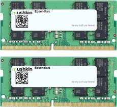Mushkin Essentials SO-DIMM 16GB Kit, DDR4-2666, CL19-19-19-43