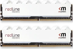 Mushkin Redline White UDIMM 16GB Kit, DDR4-4133, CL19-23-23-43