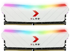 PNY XLR8 Gaming Epic-X RGB White Edition DIMM Kit 32GB, DDR4-3200, CL16-18-18-36