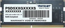 Patriot Signature Line SO-DIMM 8GB, DDR5-5600, CL46-46-46-90, 1R